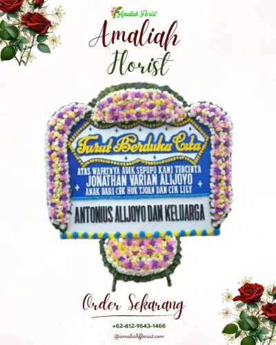 Papan Bunga Duka balai komando