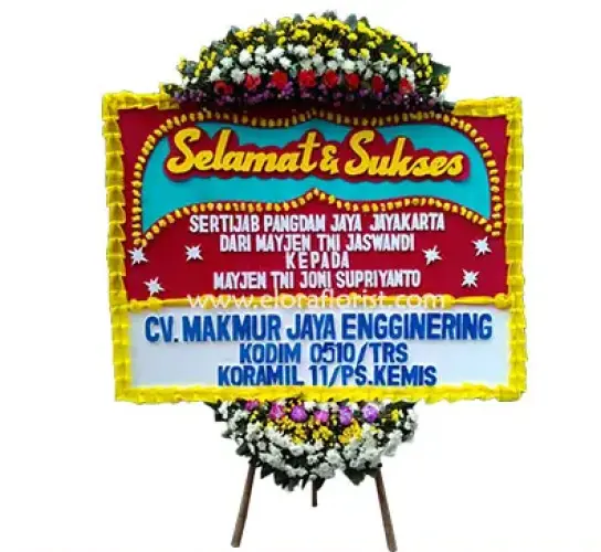 Karangan Bunga balai komando