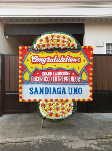 Papan Bunga Opening balai komando